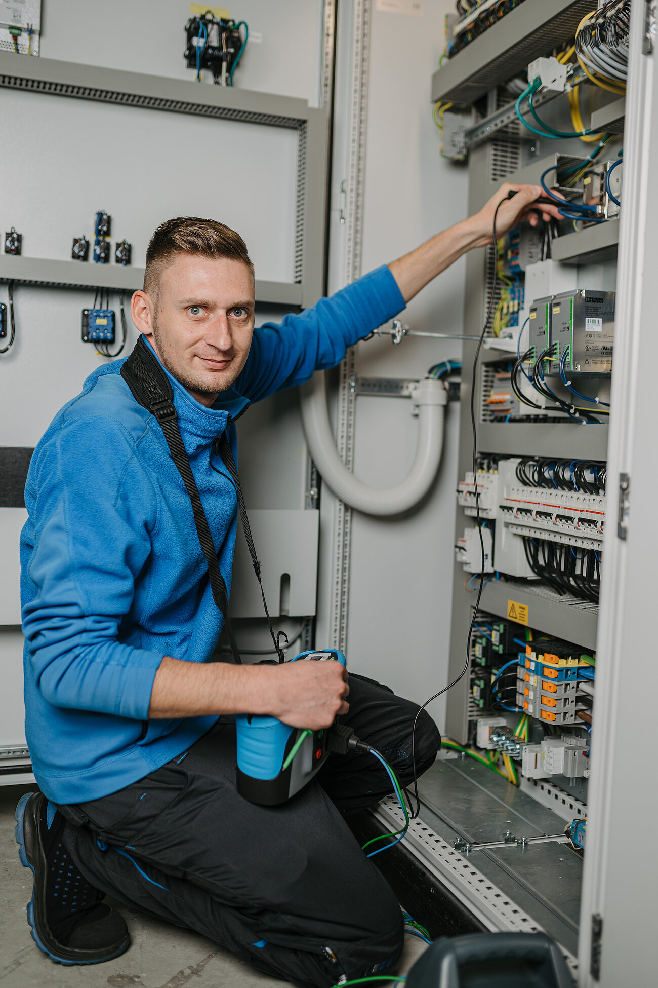 Unser Team an der Zentralbatterie