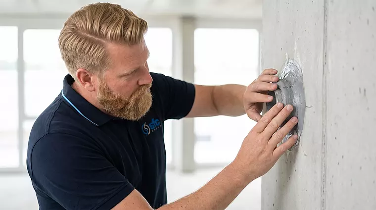 Brandschutztechnischer Bauteilanschluss