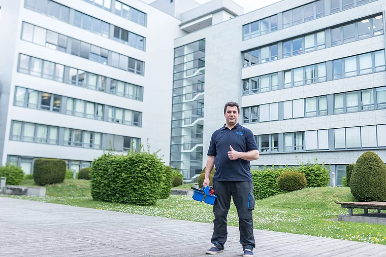 Eigenes Personal in der Region