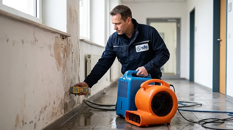 Wasserschadensanierung