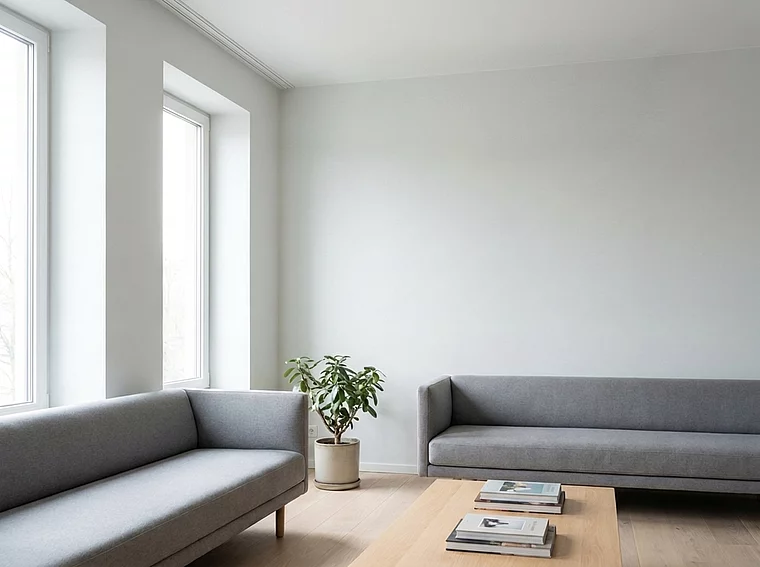 Vorher: Innengerät, Wohnraum