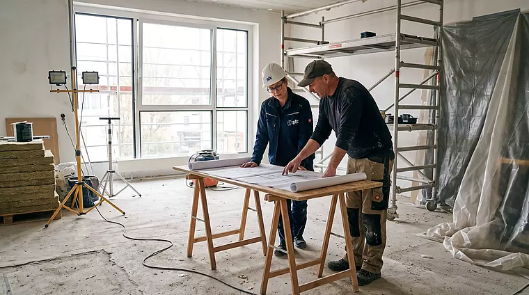 Gewerkeübergreifende Projektsteuerung