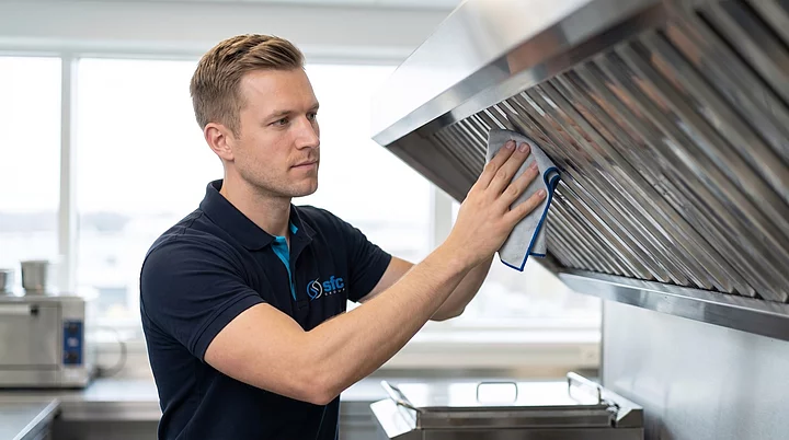 Ventilator und Endkontrolle